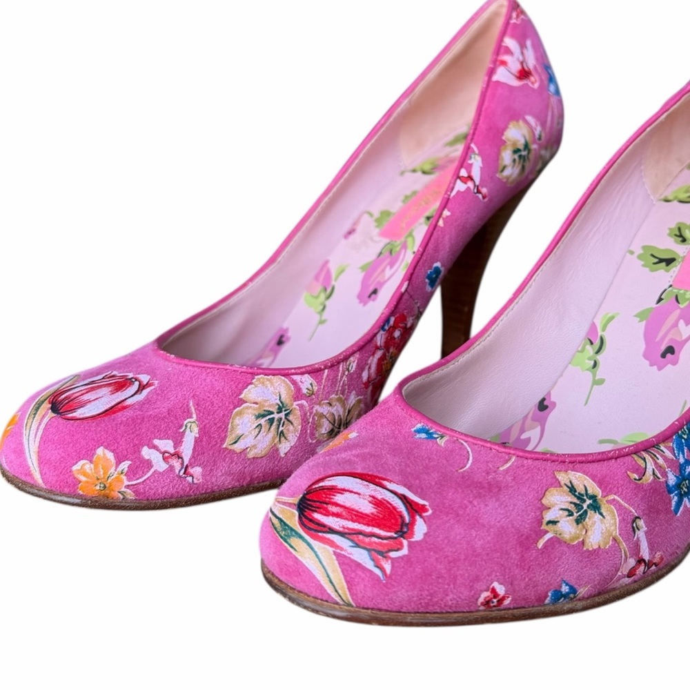Betsy Johnson Garden Party Pumps size 7.5 - Picture 4 of 13